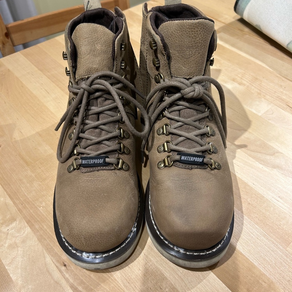 Harley-Davidson Women’s Brown Waterproof Boots